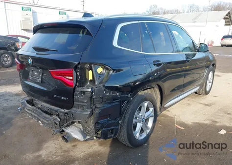 2019 BMW X3 xDrive30I from USA, damaged, VIN 5UXTR9C59KLP87268